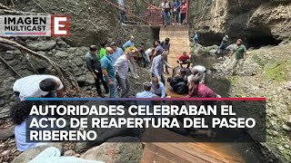 Al menos 10 heridos por colapso de puente colgante en Cuernavaca [upl. by Vitek]