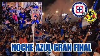 SERENATA de La Sangre Azul  CRUZ AZUL vs América  Gran Final Clausura 2024 [upl. by Rehposirhc]