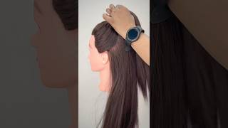 Ponytail Hairstyle for long Hair 🧡 hairtutorial [upl. by Hacim]