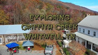 Exploring Griffith Creek around Mountain Willow Manor Tennessee 11142019 [upl. by Dreeda]