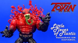 Toxin Deluxe 2020 Marvel Legends Venom Series Reseña Revisión Review Little Pieces Plastic [upl. by Baudelaire989]