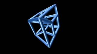 Tesseract a four dimensional hypercube [upl. by Ardnauqal]