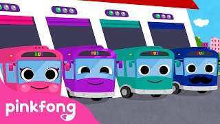 Le Ruote del Bus  Canzoni del Bus  Pinkfong Bimbo Squalo Canzoni per Bambini [upl. by Anawad908]