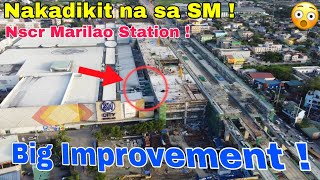 Nakadikit na sa SM MARILAO  PNR  NSCR Marilao Station Project  Meycauyan Station Sept 16 2024 [upl. by Ahsinek]