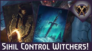 Does Sihil Fit in SK Control Witchers Gwent Patricidal Fury Skellige Deck [upl. by Vano]