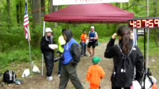 Deirdre Gallagher Finishes the Potomac River Run Marathon [upl. by Annerol]