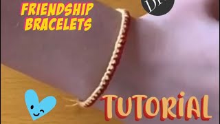 Zipper Knot Friendship Bracelet Tutorial [upl. by Notyard]