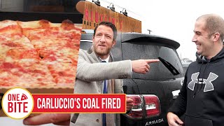 Barstool Pizza Review  Carluccios Coal Fired Pizza Northfield NJ [upl. by Yahska]