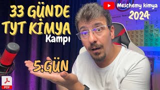 Atom ve Periyodik Sistem 2  33 Günde TYT Kimya Kampı  9 Sınıf  5 gün [upl. by Allenrad]