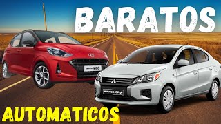 Los 5 AUTOS automaticos MAS BARATOS EN MEXICO modelo 2023 [upl. by Imotih]