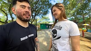 Joyce e Primo Juntos no Passeio no Parque  IRL Mansão Maromba [upl. by Lang636]