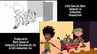 Rascals Animated Credits Comparison [upl. by Esialb211]