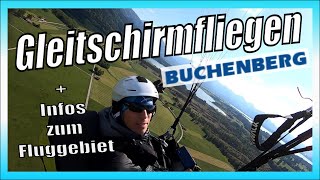 Gleitschirmfliegen am 🇩🇪BUCHENBERG  Fluggebietinfo [upl. by Eliott]