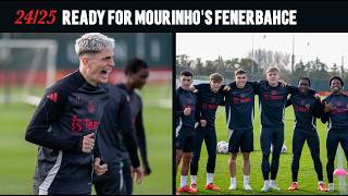 Ready To Take On Jose Mourinhos Fernerbahce 👊 [upl. by Loss]