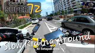 Vsett 11 Super 72 Slow Riding Around At Setapak Area [upl. by Aropizt]