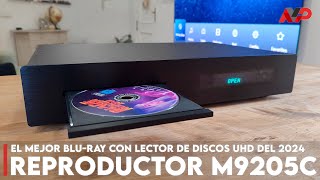 Unboxing y primeras impresiones del M9205C el mejor reproductor Bluray UHD con lector de discos [upl. by Lezti]