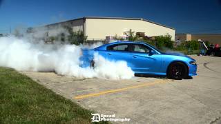 Dodge Charger Hellcat Burnout [upl. by Kuehn]