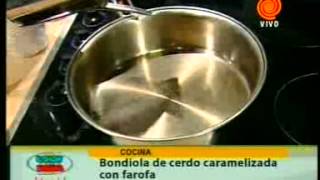 bondiola de cerdo caramelizada con farofa pt2 201203263gp [upl. by Olivie]