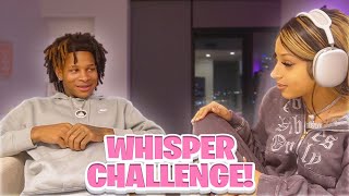 WHISPER CHALLENGE ft BAKJayC [upl. by Fredrika]