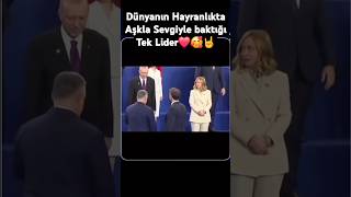 Meloni Abla yine Ekmeğinde❤️🥰🇹🇷🤘 rte meloni akp mhp chp shorts trending turkey italy video [upl. by Iphlgenia993]