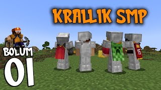 HAYDİ BAŞLIYORUZ  Minecraft KRALLIK SMP  Bölüm 1 [upl. by Allix]