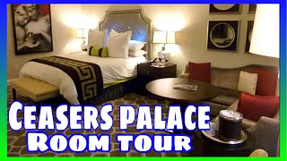 Caesars Palace Las Vegas  Octavius Premium King Room tour 2020 [upl. by Amelina]