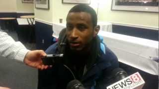 DeAndre Daniels Postgame Villanova [upl. by Hanford]