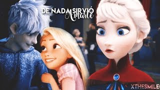 De nada sirvió amarte 💔😢 Jack y Elsa ft Rapunzel [upl. by Carney]