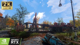 Fallout 4 ULTRA MODDED Photorealistic graphics 2K  RTX2080Ti [upl. by Noizneb902]