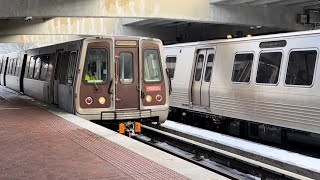 WMATA 6000 Series Green Line from West Hyattsville  Mt Vernon Sq [upl. by Eilema]