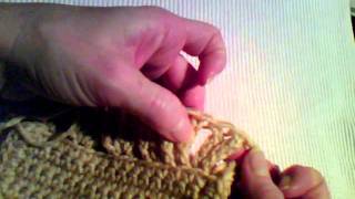 How to Crochet  Double Ruffled Edge [upl. by Idram594]