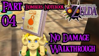 Zelda Majoras Mask 100 Walkthrough Widescreen HD Part 4  Bombers Notebook  Bunny Hood  Bombs [upl. by Aleahs127]