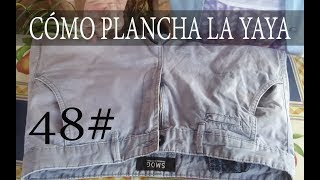 CÓMO PLANCHAR PANTALONES TRUCOS DE LA ABUELA  48 [upl. by O'Neil]