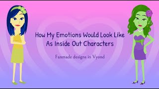 How My Emotions Would Look Like As Inside Out Characters [upl. by Yodlem]