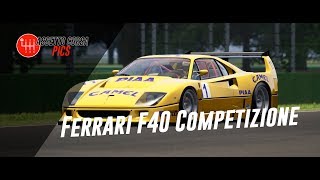 Ferrari F40 Competizione  Assetto Corsa  Gameplay [upl. by Simonetta]