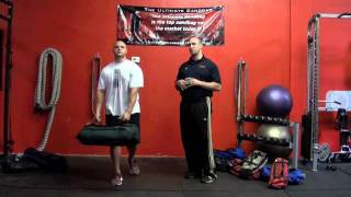 Rotational Sandbag Training Lunge with Ultimate Sandbag Training [upl. by Hutchinson]