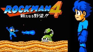 Rockman 4 Aratanaru Yabō FC · Famicom original video game  full game completion session 🎮 [upl. by Atiuqehs168]