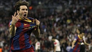 messi goal vs Manchester United 30 [upl. by Eyaf]