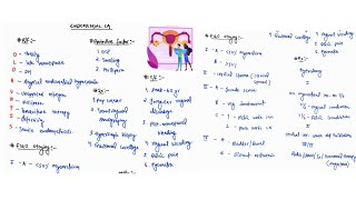 ENDOMETRIAL CARCINOMA NOTES  GYNECOLOGY  OBGY ONE PAGE NOTES  4TH PROFF  MBBS [upl. by Navak263]