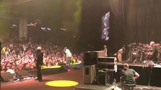 STAGE FOOTAGE Shaggy 2 Dope of ICP tries to drop kick Fred Durst LIVE on stage [upl. by Ardnuhsal326]