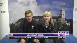 2016 ISU Junior Grand Prix  Ljubljana  Highlights Day 2 [upl. by Kesia]