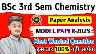 bsc 3rd semester chemistry important questionchemistry question paper bsc 3rd semester [upl. by Adahsar557]