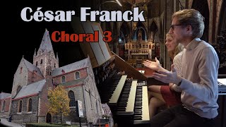 César Franck  Choral 3  Gert van Hoef  St Bartholomeus Church Geraardsbergen [upl. by Imogen784]