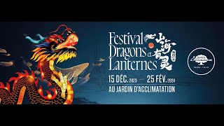 Festival Dragons et Lanternes au Jardin dAcclimatation 2024 [upl. by Orelee]