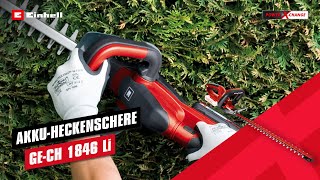 Einhell GECH 1846 Li Kit AkkuHeckenschere [upl. by Notyep]