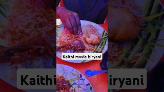 kaithi movie biriyani eating scene 🤤😋😍 biriyani kaithi food minivlog [upl. by Atiuqehc]