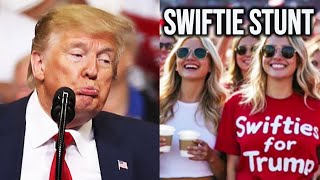 Trump BUSTED In Pathetic AI Taylor Swift Stunt [upl. by Lavina]