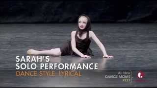 On My Own  Sarah Hunt  Full Solo  Dance Moms Choreographers Cut [upl. by Germaun]