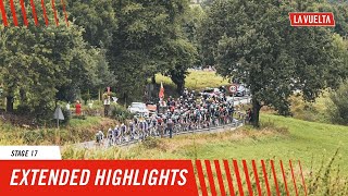 Extended Highlights  Stage 17  La Vuelta 2024 [upl. by Anastatius]