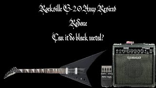 rockville g20 amp redone [upl. by Casar691]